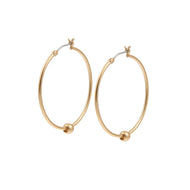 SENCE Copenhagen Ohrringe, Creolen ESSENTIALS, in Gold