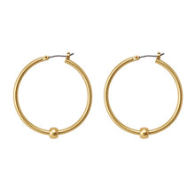 Lade das Bild in den Galerie-Viewer, SENCE Copenhagen Ohrringe, Creolen ESSENTIALS, in Gold
