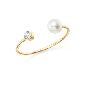 GLAM & GLORY Ring Dream Pearl, in Gold, Gr.56