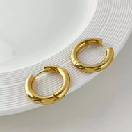 GLAM & GLORY Creolen Loop Hoop, in Gold