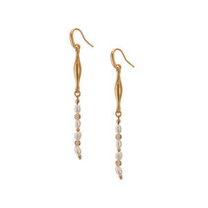 SENCE Copenhagen Ohrringe PEARLS Freshperl, in Gold