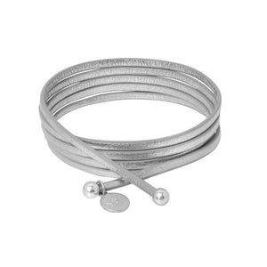 Sence Copenhagen Lederband BASIC - in Silber